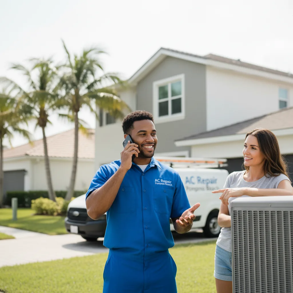 AC Repair Pompano Beach customer support in Little Chute